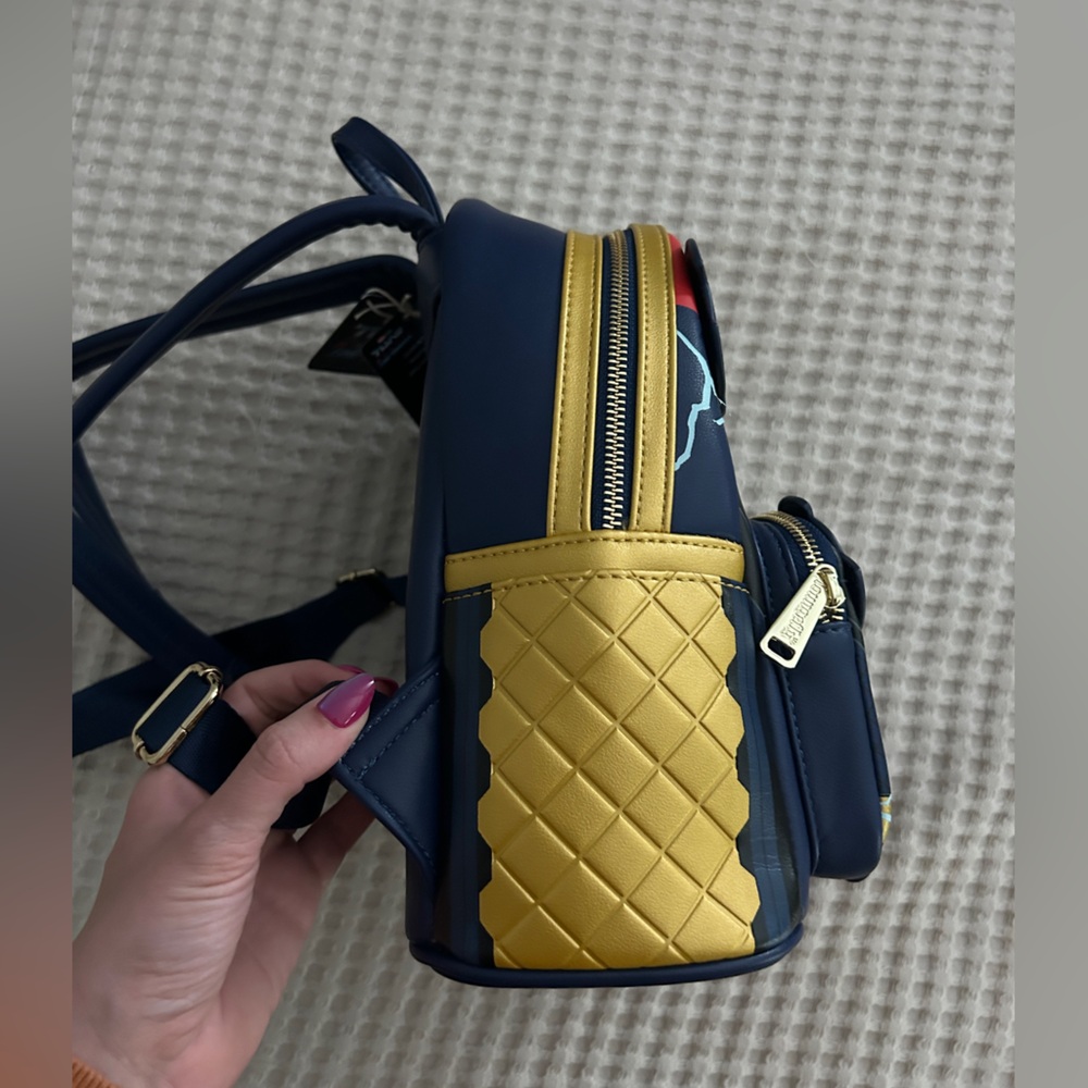 Disney Loungefly Marvel Thor Love and Thunder Glow in the Dark Mini Backpack NWT - Picture 5 of 8